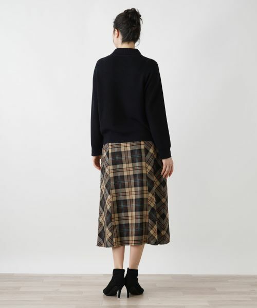 Leilian PLUS HOUSE / レリアンプラスハウス カーディガン・ボレロ | 【店舗人気】ニットジップブルゾン | 詳細3