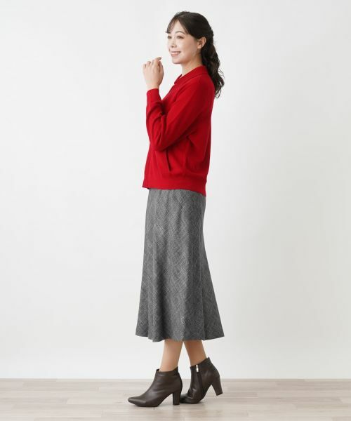 Leilian PLUS HOUSE / レリアンプラスハウス カーディガン・ボレロ | 【店舗人気】ニットジップブルゾン | 詳細6