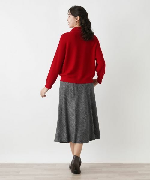 Leilian PLUS HOUSE / レリアンプラスハウス カーディガン・ボレロ | 【店舗人気】ニットジップブルゾン | 詳細7