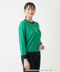 Leilian PLUS HOUSE / レリアンプラスハウス ニット・セーター | 【インターシャ編み】モチーフニット