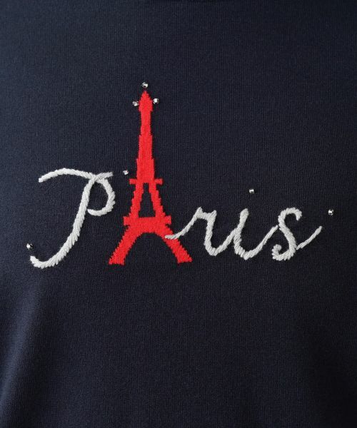 Leilian PLUS HOUSE / レリアンプラスハウス ニット・セーター | 【インターシャ編み】モチーフニット | 詳細4