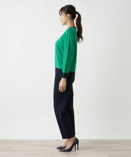 Leilian PLUS HOUSE / レリアンプラスハウス ニット・セーター | 【インターシャ編み】モチーフニット | 詳細6