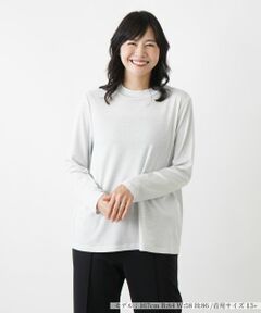 Leilian PLUS HOUSE / レリアンプラスハウス カットソー | ミドルネックカットソー