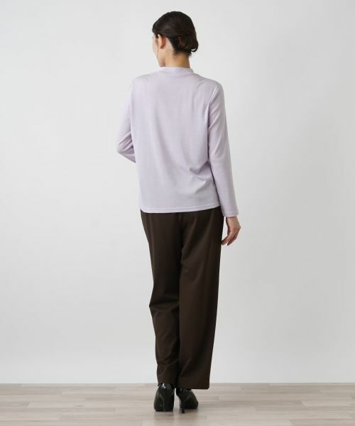 Leilian PLUS HOUSE / レリアンプラスハウス カットソー | ミドルネックカットソー | 詳細3