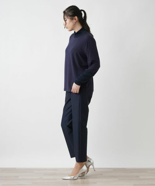 Leilian PLUS HOUSE / レリアンプラスハウス カットソー | 【店舗人気】ハイネックカットソー | 詳細2