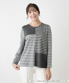 Leilian / レリアン フレンチスリーブニットプルオーバー【LE TRICOT PERUGIA】 フレンチスリーブニットプルオーバー【LE TRICOT PERUGIA