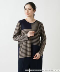 Leilian PLUS HOUSE / レリアンプラスハウス カットソー | 【店舗人気】ラウンドネックカットソー