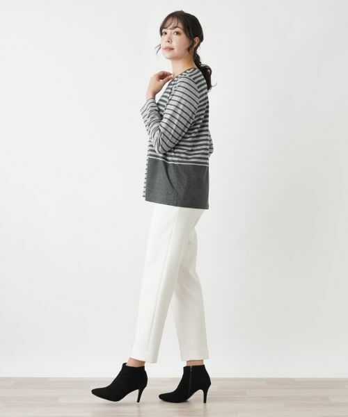 Leilian PLUS HOUSE / レリアンプラスハウス カットソー | 【店舗人気】ラウンドネックカットソー | 詳細2