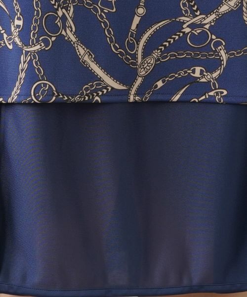 Leilian PLUS HOUSE / レリアンプラスハウス ドレス | アンティーク調プリントワンピース | 詳細18