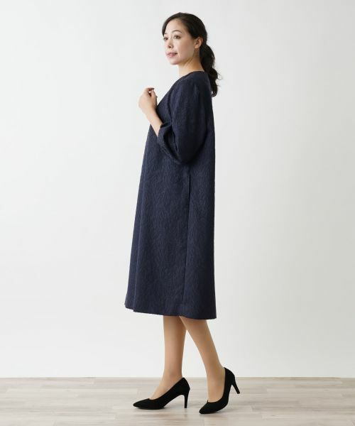 Leilian PLUS HOUSE / レリアンプラスハウス ドレス | コクーンワンピース | 詳細2