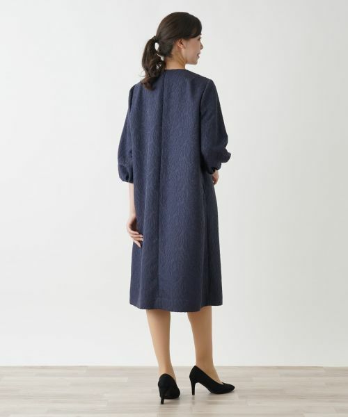 Leilian PLUS HOUSE / レリアンプラスハウス ドレス | コクーンワンピース | 詳細3