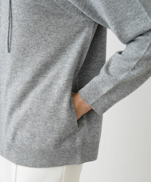 Leilian PLUS HOUSE / レリアンプラスハウス カーディガン・ボレロ | 【店舗人気】ニットパーカ【Leilian WHITE LABEL】 | 詳細12