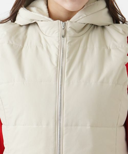 Leilian PLUS HOUSE / レリアンプラスハウス テーラードジャケット | 中わたフーディベスト【Leilian WHITE LABEL】 | 詳細13