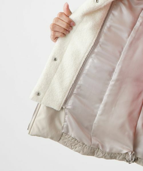 Leilian PLUS HOUSE / レリアンプラスハウス テーラードジャケット | 中わたフーディベスト【Leilian WHITE LABEL】 | 詳細21