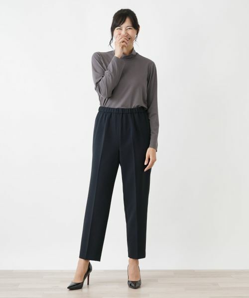 Leilian PLUS HOUSE / レリアンプラスハウス その他パンツ | クロップドパンツ【Leilian WHITE LABEL】 | 詳細1