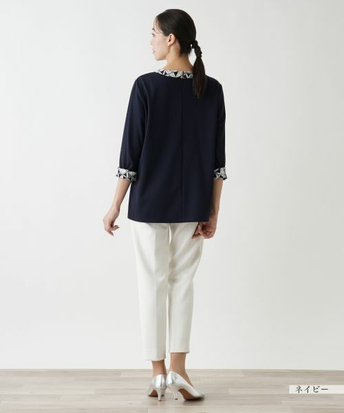 Leilian PLUS HOUSE / レリアンプラスハウス カットソー | カットソー【Leilian WHITE LABEL】 | 詳細3