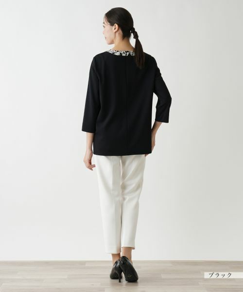 Leilian PLUS HOUSE / レリアンプラスハウス カットソー | カットソー【Leilian WHITE LABEL】 | 詳細7