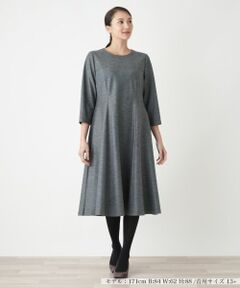 Leilian PLUS HOUSE / レリアンプラスハウス ドレス | フレアワンピース【Leilian WHITE LABEL】