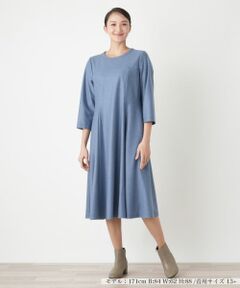 Leilian PLUS HOUSE / レリアンプラスハウス ドレス | フレアワンピース【Leilian WHITE LABEL】