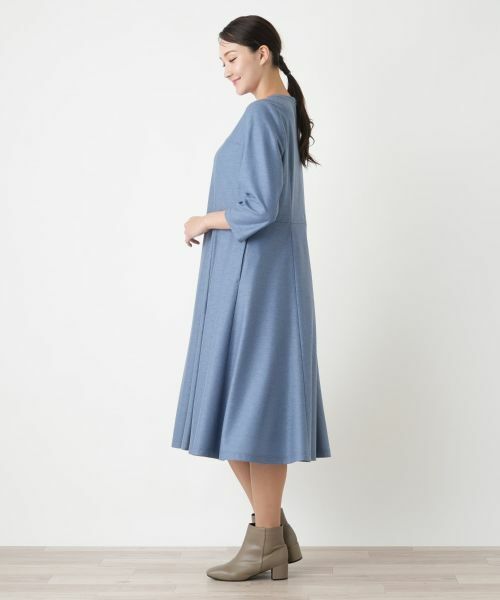 Leilian PLUS HOUSE / レリアンプラスハウス ドレス | フレアワンピース【Leilian WHITE LABEL】 | 詳細2