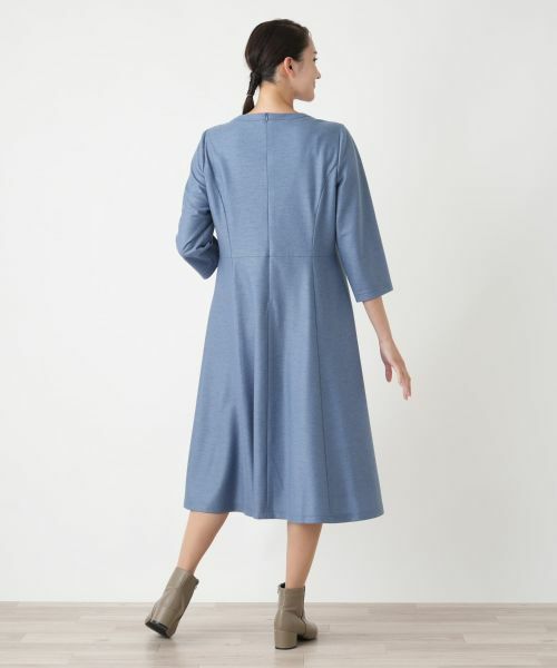 Leilian PLUS HOUSE / レリアンプラスハウス ドレス | フレアワンピース【Leilian WHITE LABEL】 | 詳細3