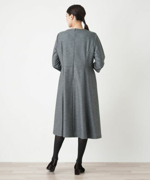 Leilian PLUS HOUSE / レリアンプラスハウス ドレス | フレアワンピース【Leilian WHITE LABEL】 | 詳細7