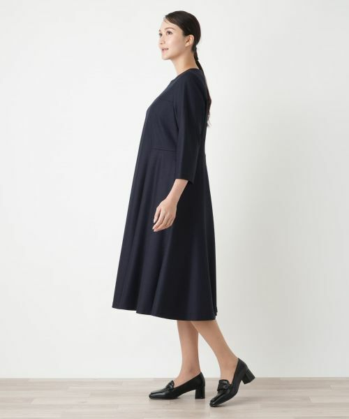 Leilian PLUS HOUSE / レリアンプラスハウス ドレス | フレアワンピース【Leilian WHITE LABEL】 | 詳細9