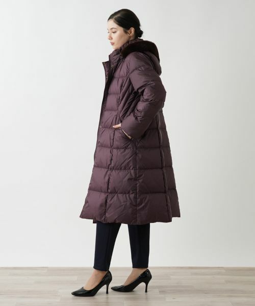Leilian PLUS HOUSE / レリアンプラスハウス その他アウター | 【店舗人気】ロング丈ダウンコート【Leilian WHITE LABEL】 | 詳細2