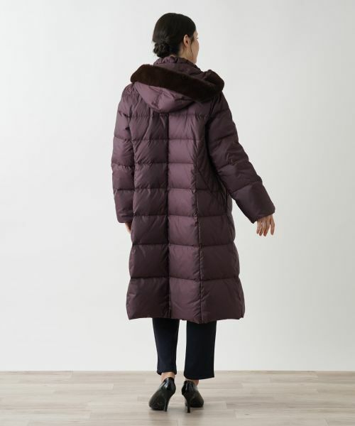 Leilian PLUS HOUSE / レリアンプラスハウス その他アウター | 【店舗人気】ロング丈ダウンコート【Leilian WHITE LABEL】 | 詳細3
