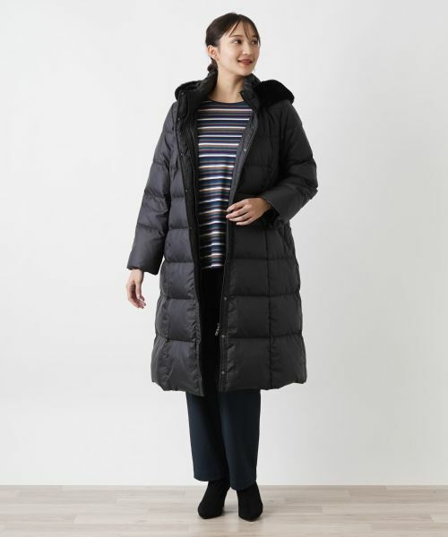 Leilian PLUS HOUSE / レリアンプラスハウス その他アウター | 【店舗人気】ロング丈ダウンコート【Leilian WHITE LABEL】 | 詳細6