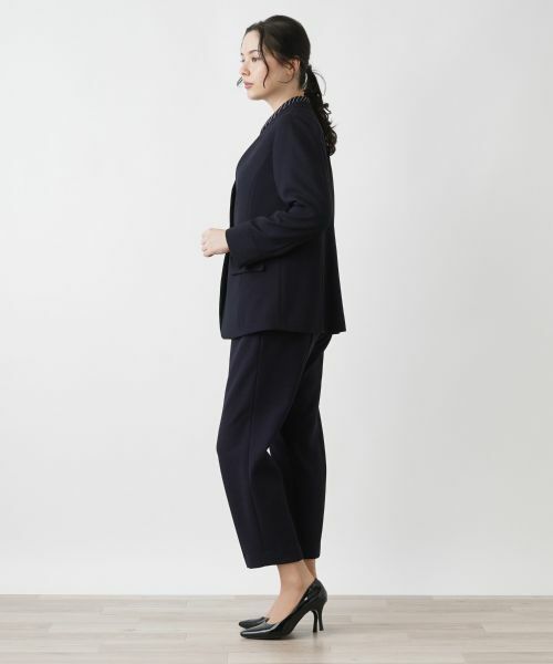 Leilian PLUS HOUSE / レリアンプラスハウス テーラードジャケット | ノーカラージャケット | 詳細2
