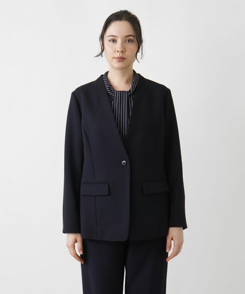 Leilian PLUS HOUSE / レリアンプラスハウス テーラードジャケット | ノーカラージャケット | 詳細4