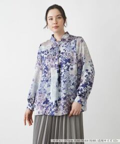 Leilian PLUS HOUSE / レリアンプラスハウス シャツ・ブラウス | 洗えるエレガントブラウス