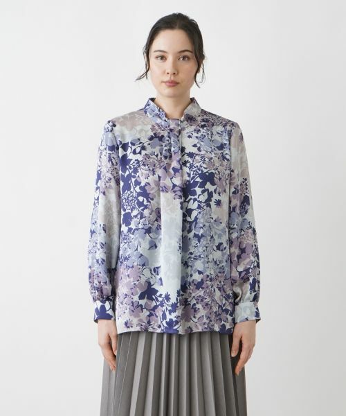 Leilian PLUS HOUSE / レリアンプラスハウス シャツ・ブラウス | 洗えるエレガントブラウス | 詳細4