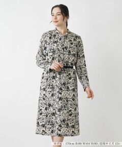 Leilian PLUS HOUSE / レリアンプラスハウス ドレス | 洗えるワンピース