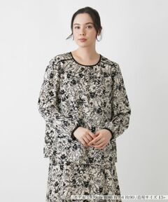 店舗人気】刺繍チュニックブラウス|レリアン プラスハウス
