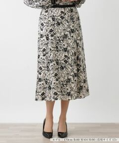 Leilian PLUS HOUSE / レリアンプラスハウス ミニ・ひざ丈スカート | フレアスカート