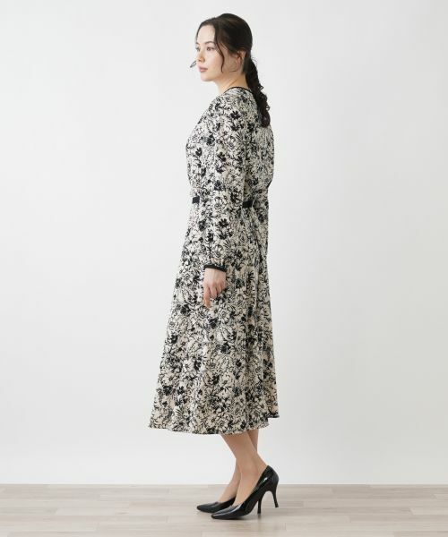 Leilian PLUS HOUSE / レリアンプラスハウス ミニ・ひざ丈スカート | フレアスカート | 詳細2