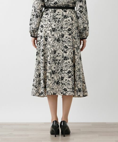 Leilian PLUS HOUSE / レリアンプラスハウス ミニ・ひざ丈スカート | フレアスカート | 詳細6