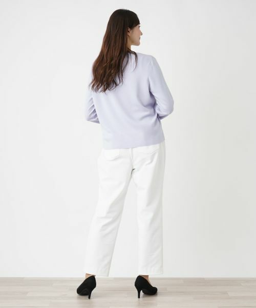 Leilian PLUS HOUSE / レリアンプラスハウス ニット・セーター | ラインストーンニット | 詳細3