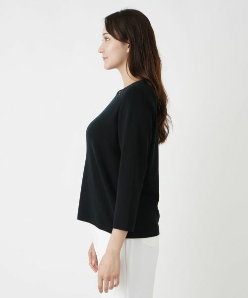 Leilian PLUS HOUSE / レリアンプラスハウス ニット・セーター | ラインストーンニット | 詳細8