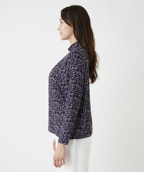 Leilian PLUS HOUSE / レリアンプラスハウス カットソー | ペイズリー柄ハイネックカットソー | 詳細5