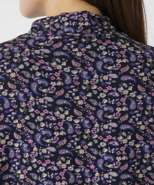 Leilian PLUS HOUSE / レリアンプラスハウス カットソー | ペイズリー柄ハイネックカットソー | 詳細8