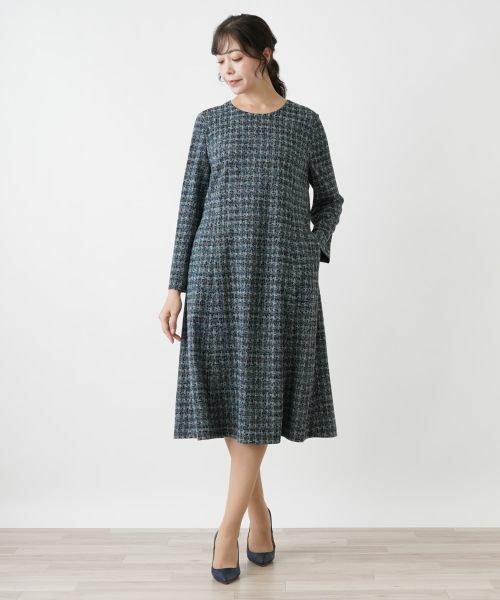 Leilian PLUS HOUSE / レリアンプラスハウス ドレス | 【店舗人気】洗えるワンピース【Leilian WHITE LABEL】 | 詳細14