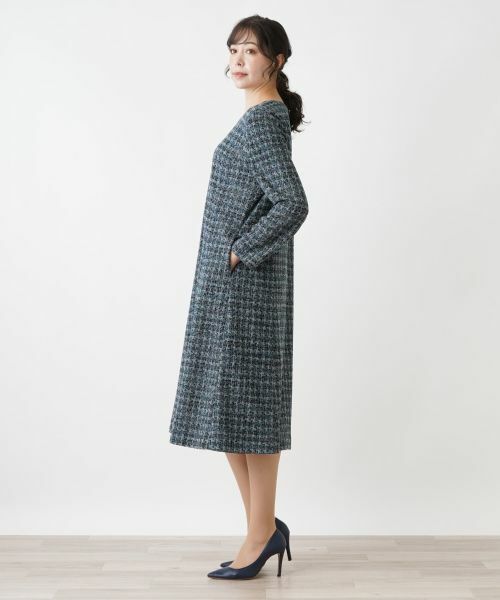 Leilian PLUS HOUSE / レリアンプラスハウス ドレス | 【店舗人気】洗えるワンピース【Leilian WHITE LABEL】 | 詳細15