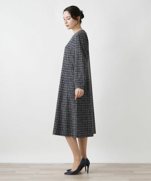 Leilian PLUS HOUSE / レリアンプラスハウス ドレス | 【店舗人気】洗えるワンピース【Leilian WHITE LABEL】 | 詳細2