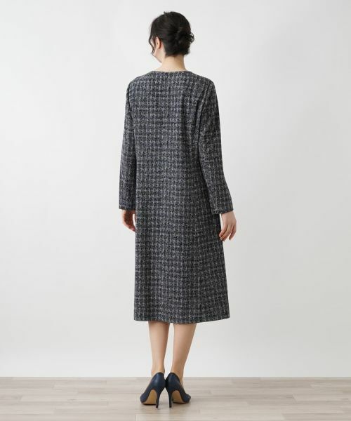 Leilian PLUS HOUSE / レリアンプラスハウス ドレス | 【店舗人気】洗えるワンピース【Leilian WHITE LABEL】 | 詳細3