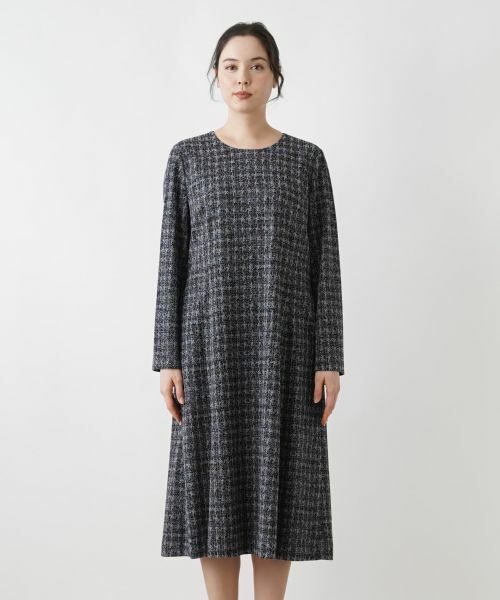 Leilian PLUS HOUSE / レリアンプラスハウス ドレス | 【店舗人気】洗えるワンピース【Leilian WHITE LABEL】 | 詳細4