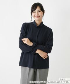 Leilian PLUS HOUSE / レリアンプラスハウス カットソー | ハイネックカットソー