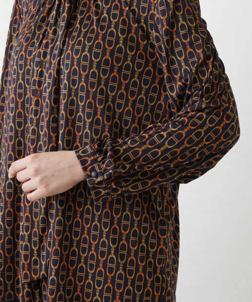 Leilian PLUS HOUSE / レリアンプラスハウス カットソー | チェーン柄プルオーバーカットソー | 詳細10